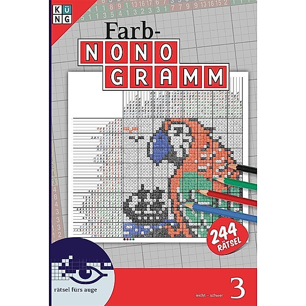 Rätselbuch Farb Nonogramm 3, Conceptis Puzzles