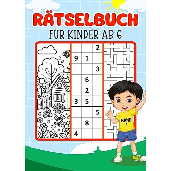 Rätselbuch für Kinder - Band 1, Kindery Verlag