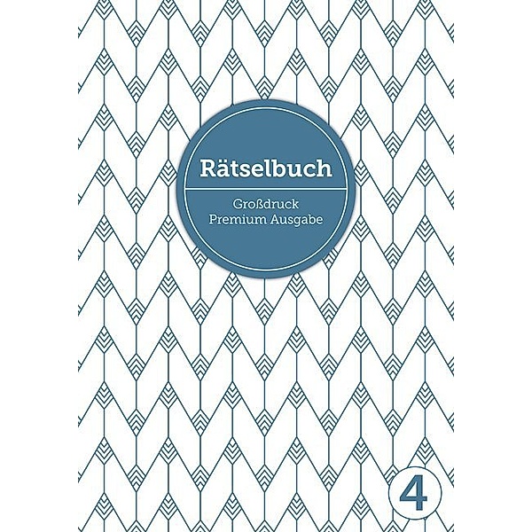 Rätselbuch, Grossdruck, Premium-Ausgabe, Sophie Heisenberg