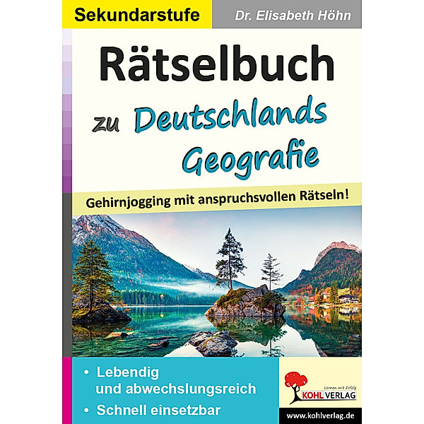 Rätselbuch zu Deutschlands Geografie, Elisabeth Höhn