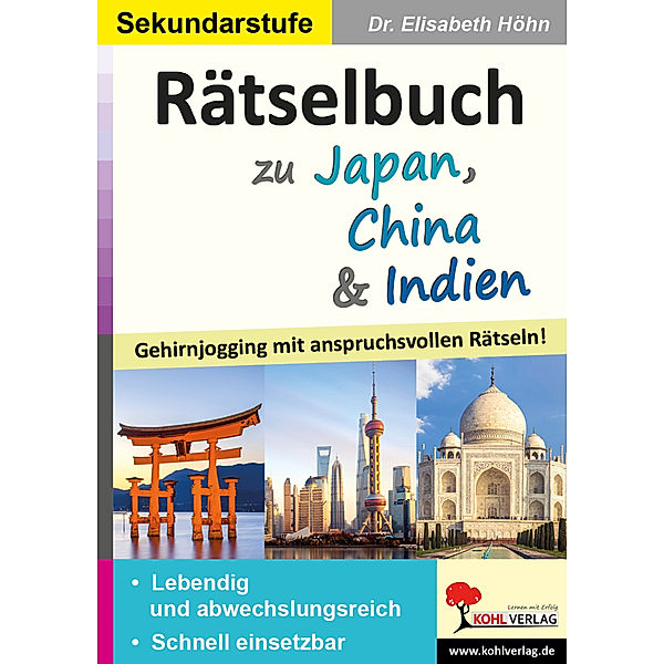Rätselbuch zu Japan, China & Indien, Elisabeth Höhn