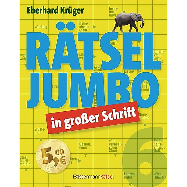 Rätseljumbo in großer Schrift, Eberhard Krüger