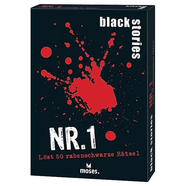 moses Verlag Rätselkarten BLACK STORIES - NO. 1, Holger Bösch, Bernhard Skopnik