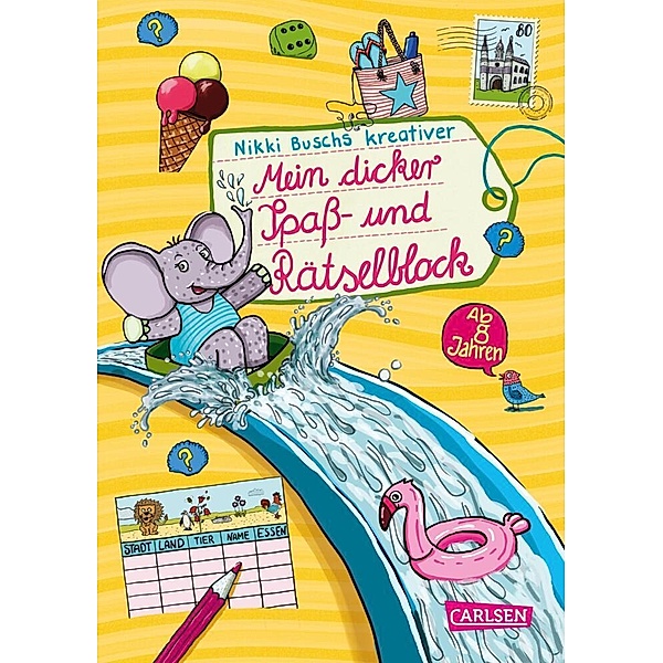 Rätselspaß Grundschule: Mein dicker Spaß- und Rätselblock, Nikki Busch