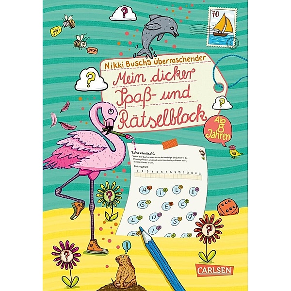 Rätselspass Grundschule: Mein dicker Spass- und Rätselblock, Nikki Busch