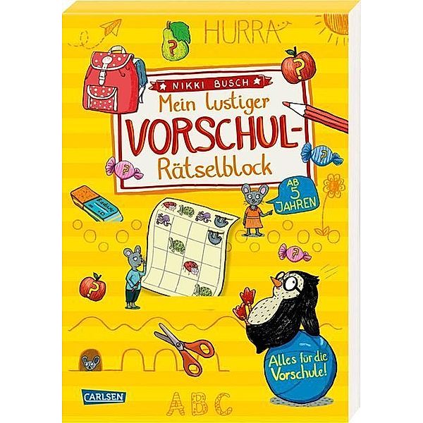 Rätselspass Grundschule / Rätselspass Grundschule: Mein lustiger Vorschul-Rätselblock, Nikki Busch