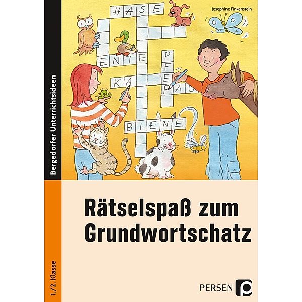 Rätselspass zum Grundwortschatz - 1./2. Klasse, Josephine Finkenstein