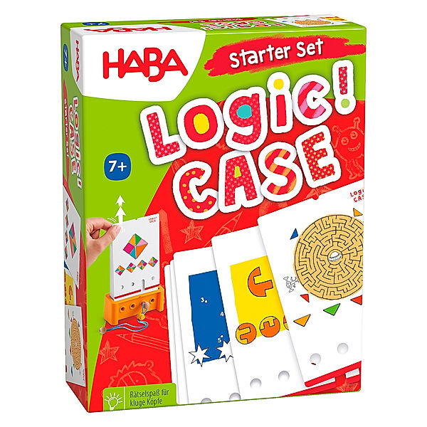 HABA Rätselspiel LOGIC! CASE - STARTER SET in bunt