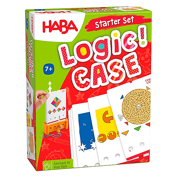 HABA Rätselspiel LOGIC! CASE - STARTER SET in bunt
