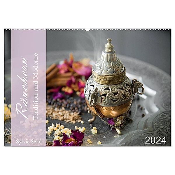 Räuchern Tradition und Moderne (Wandkalender 2024 DIN A2 quer), CALVENDO Monatskalender, Sylvia Seibl