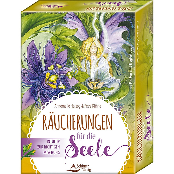Räucherungen für die Seele, 44 Karten mit Begleitbuch, Annemarie Herzog, Petra Kühne