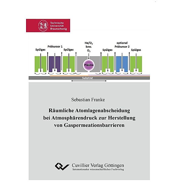 Räumliche Atomlagenabscheidung bei Atmosphärendruck zur Herstellung von Gaspermeationsbarrieren, Sebastian Franke