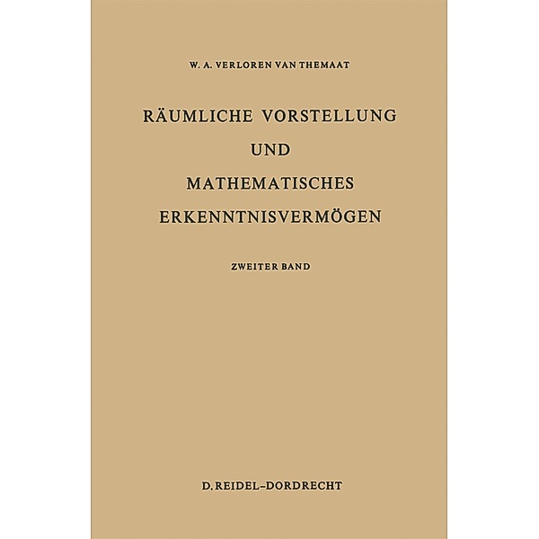 Räumliche Vorstellung und Mathematisches Erkenntnisvermögen, P. VerLoren van Themaat