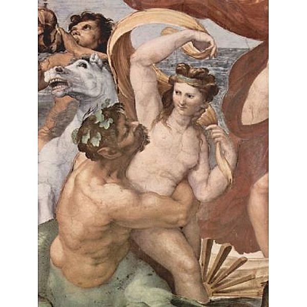 Raffael - Fresken in der Villa Farnesia, Wandfresko, Szene: Triumph der Galatea, Detail - 1.000 Teile (Puzzle)