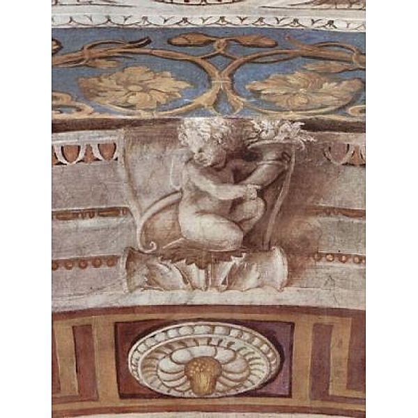 Raffael - Stanza della Segnatura im Vatikan für Papst Julius II., Allegorie der Tugend - 100 Teile (Puzzle)