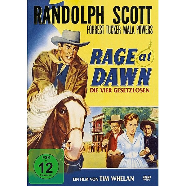 Rage at Dawn - Die vier Gesetzlosen, Randolph Scott, Forrest Tucker, Mala Powers