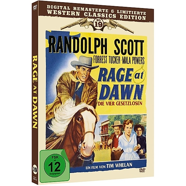 Rage at Dawn-Die vier Gesetzlosen-Mediabook 19 Mediabook, Randolph Scott, Forrest Tucker, Mala Powers