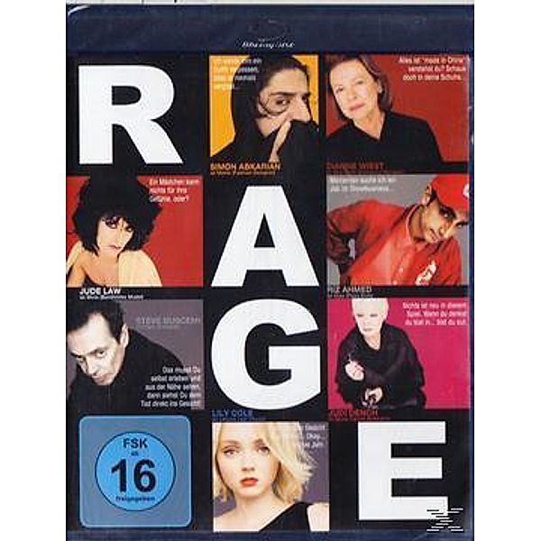 Rage  Der Kinofilm Bluray Box, Dench, Law, Leguizamo