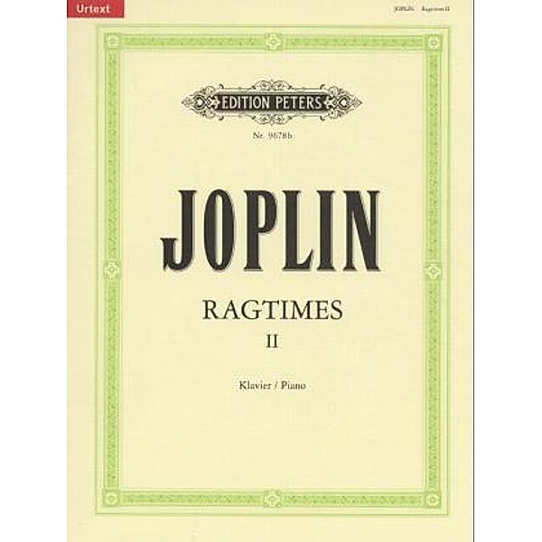 Ragtimes, Klavier.Bd.2, Scott Joplin