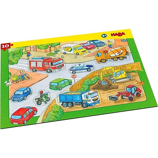 Rahmenpuzzle Fahrzeuge (Kinderpuzzle)