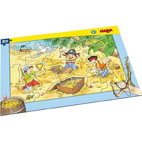 HABA Rahmenpuzzle Piratengold (Kinderpuzzle)