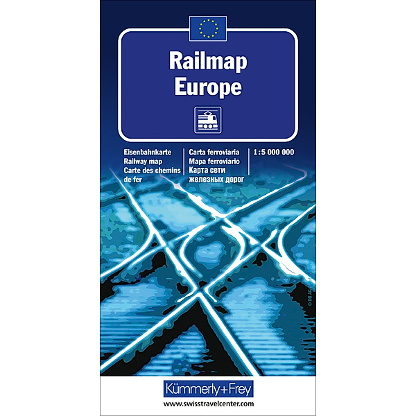 Railmap Europa 1:5 Mio.