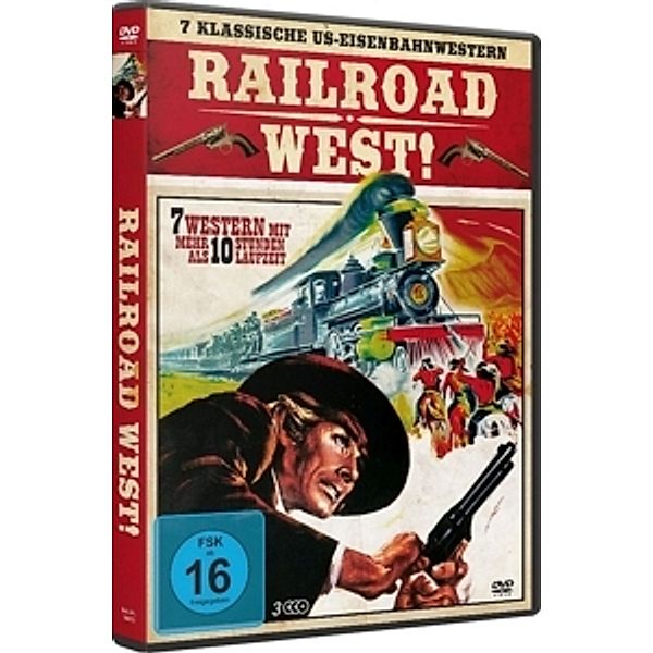 Railroad West!, John Wayne,Lee Van Cleef Randolph Scott