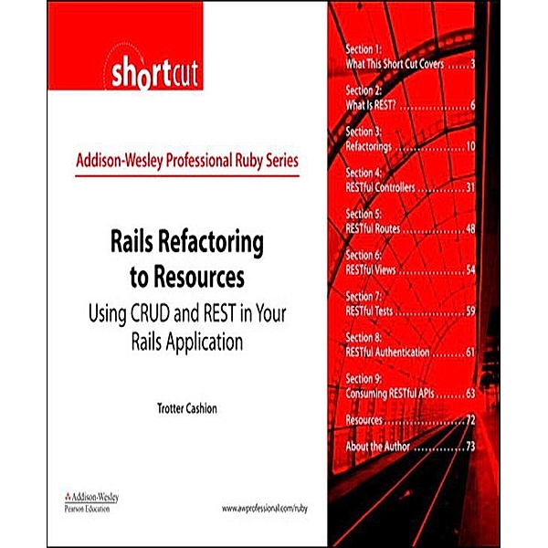 Rails Refactoring to Resources (Digital Short Cut), Trotter Cashion