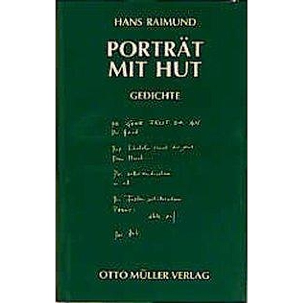 Raimund, H: Porträt mit Hut, Hans Raimund