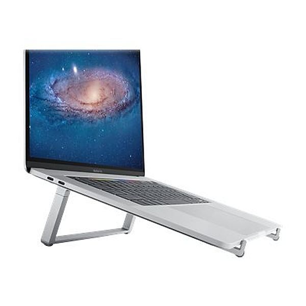 RAIN DESIGN mBarPro Laptop Stand silber faltbar 24,3 x 7,5 x 25,0 cm Apple MacBook Notebook ergonomischer Halter Aluminium Design