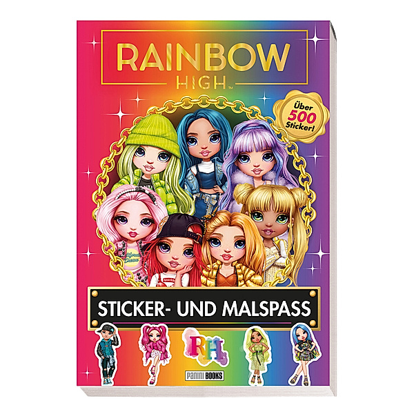 Rainbow High: Sticker- und Malspass, Panini