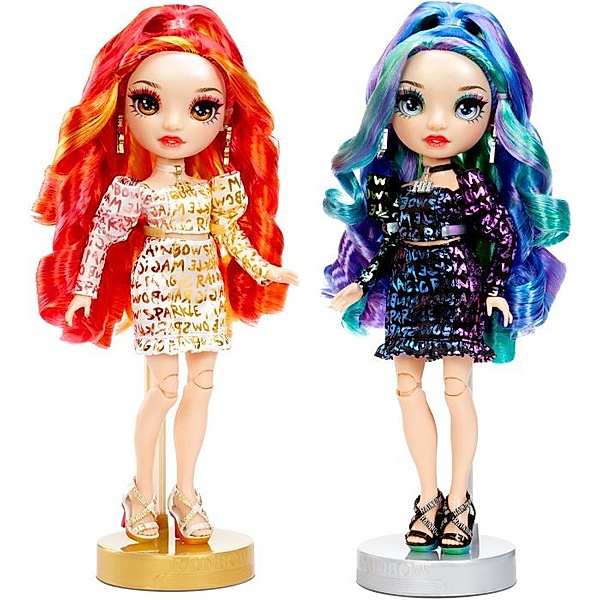 MGA Entertainment Rainbow High Twins ? Laurel & Holly De?Vious
