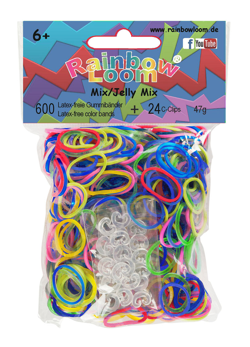 Rainbow Loom Gummibänder Jelly Mix bestellen | Weltbild.ch