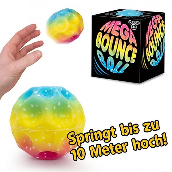OBILO Rainbow Mega High Bounce Ball