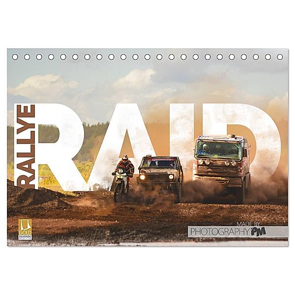 RALLYE RAID (Tischkalender 2024 DIN A5 quer), CALVENDO Monatskalender, Photography PM