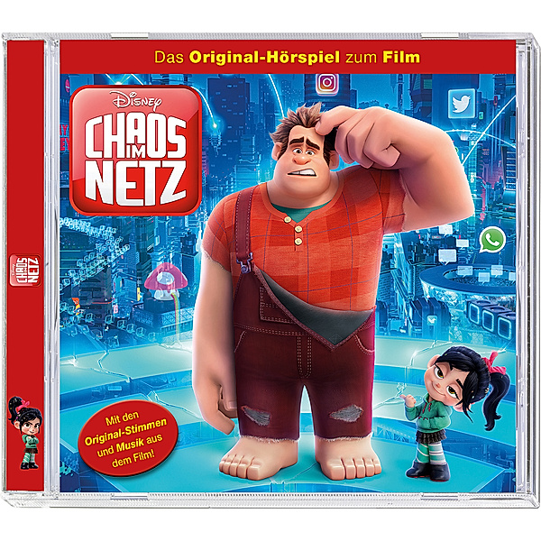 Ralph reicht's 2 - Chaos im Netz, 1 Audio-CD, Disney-Ralph reicht's