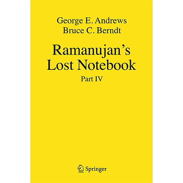 Ramanujan's Lost Notebook, George E. Andrews, Bruce C. Berndt