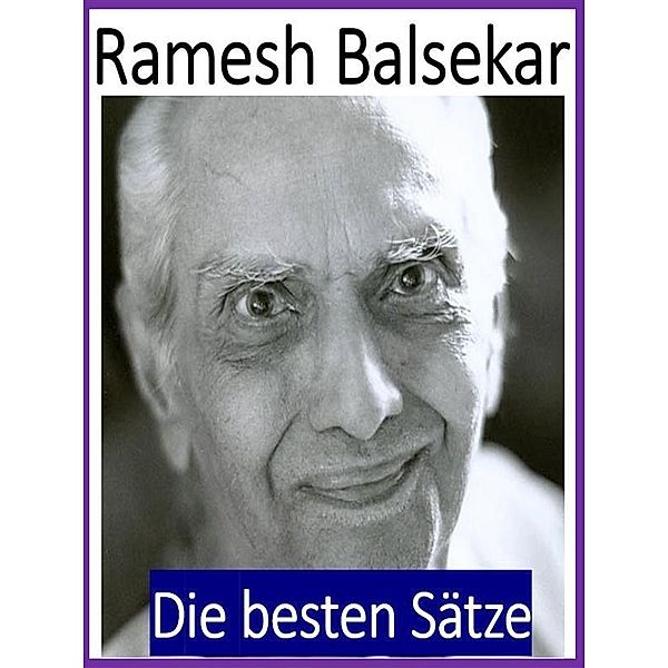 Ramesh Balsekar - die besten Sätze, Zero