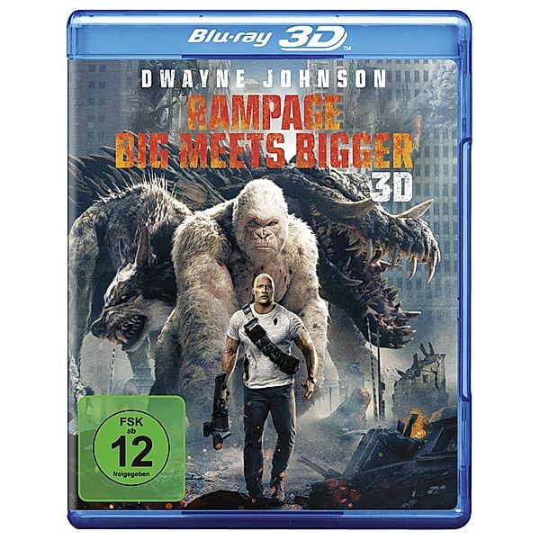 Rampage: Big Meets Bigger - 3D-Version, Dwayne... "Dwayne ""The Rock"" Johnson"