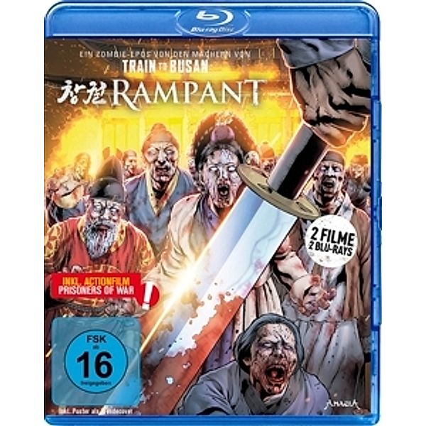 Rampant - 2 Disc Bluray, Hyun Bin, Jang Dong-gun, Jo Woo-jin