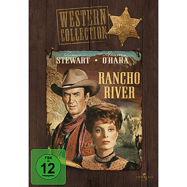 Rancho River, Maureen O'Hara Brian Keith James Stewart