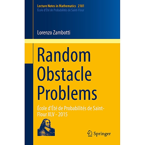 Random Obstacle Problems, Lorenzo Zambotti