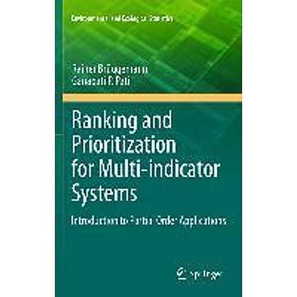 Ranking and Prioritization for Multi-indicator Systems / Environmental and Ecological Statistics, Rainer Brüggemann, Ganapati P. Patil