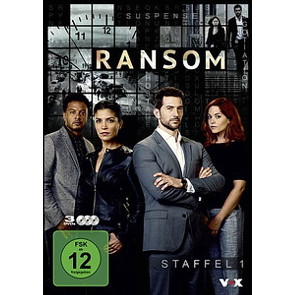 Ransom - Staffel 1, Frank Spotnitz, David Vainola, Mark Greig, Rachel Anthony, Sarah Dodd, Ben Harris, Ben Schiffer