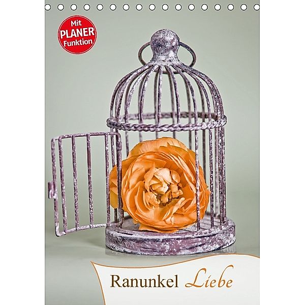 Ranunkel-Liebe (Tischkalender 2018 DIN A5 hoch), Stela-Photoart