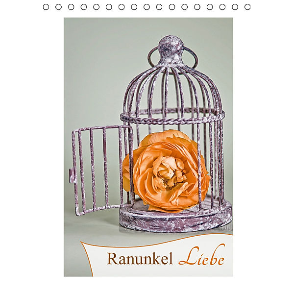 Ranunkel-Liebe (Tischkalender 2019 DIN A5 hoch), Stela-Photoart
