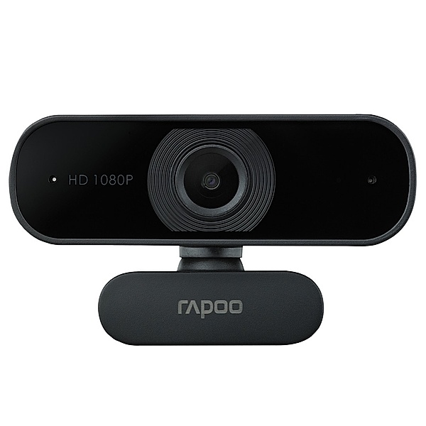 Rapoo Full-HD-Webcam XW180, Schwarz