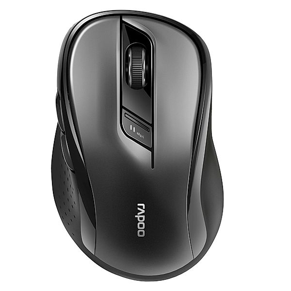 Rapoo Kabellose lautlose Multi-Mode-Maus M500, Schwarz