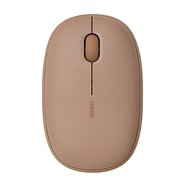 Rapoo Kabellose Lautlose Multi-Mode-Maus M660, Braun