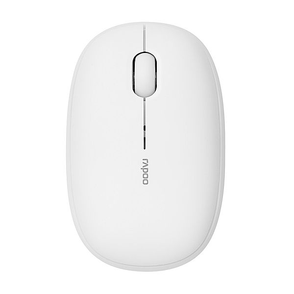 Rapoo Kabellose Lautlose Multi-Mode-Maus M660, Weiß